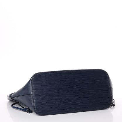 Louis Vuitton Epi Neverfull MM Indigo 4 of 10
