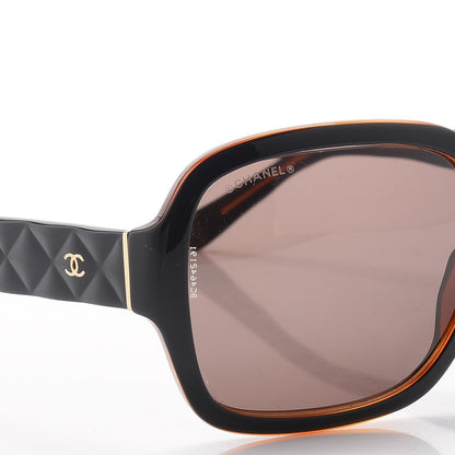 Chanel Quilted CC Sunglasses 5124 Black 8 of 9