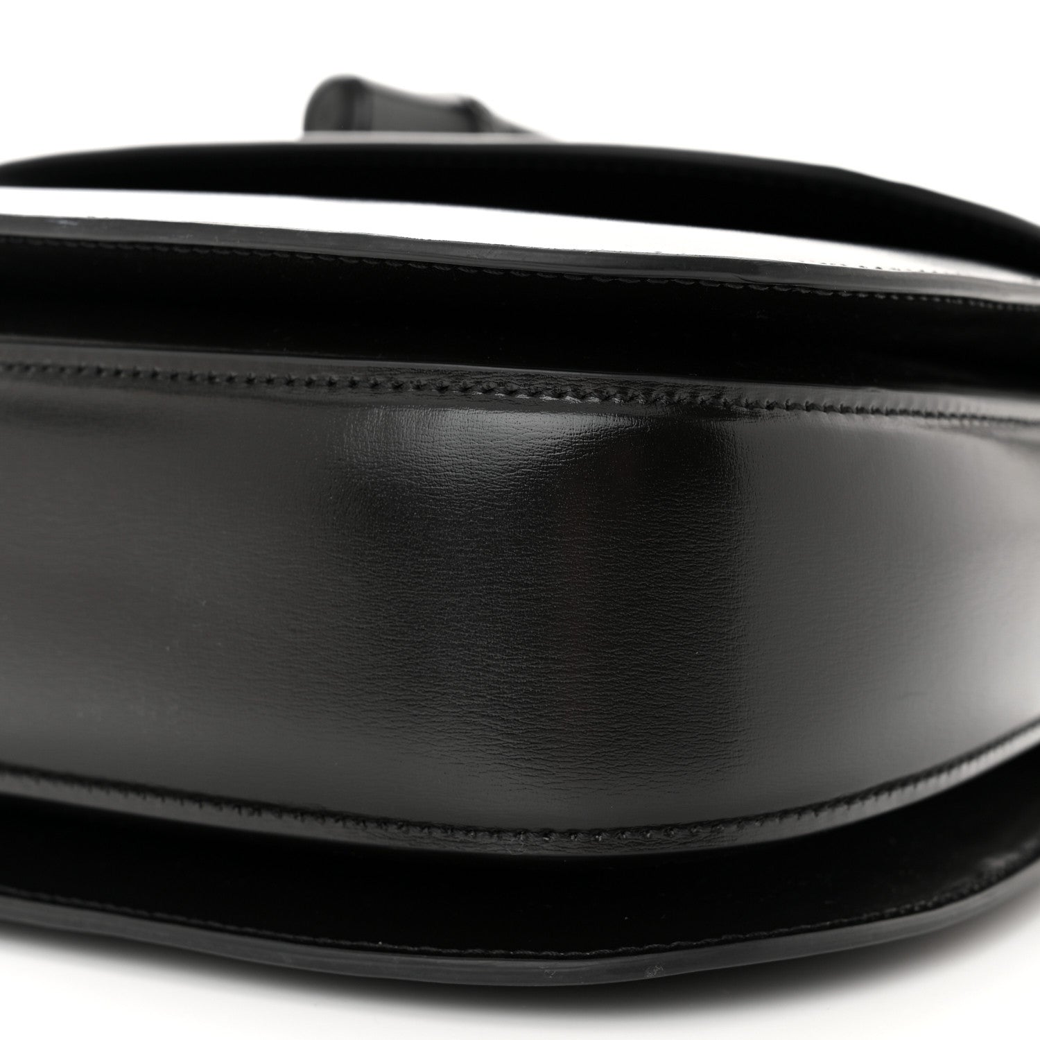 Gucci Boarded Dyana Lux Calfskin Web Monochrome Medium Bamboo 1947 Top Handle Bag Black 10 of 12