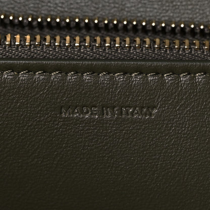 Celine Box Calfskin Medium Classic Box Flap Bag Army Green 6 of 9