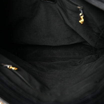 Chanel Caviar Triple CC Shoulder Bag Black 5 of 11