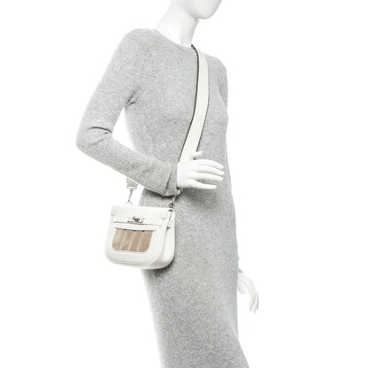 Hermes Swift Veau Doblis Mini Sac Berline 21 White 2 of 7