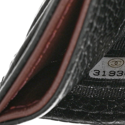 Chanel Caviar Quilted Card Holder Black 8 of 9