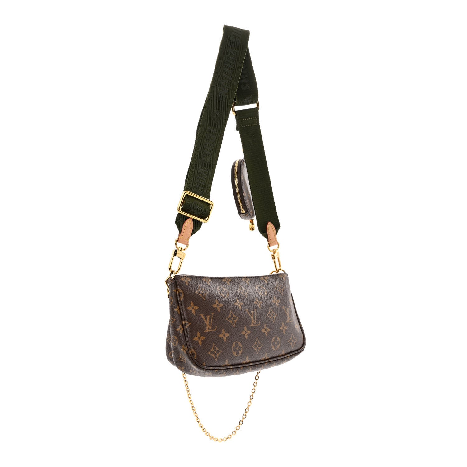 Louis Vuitton Monogram Multi Pochette Accessories Kaki 3 of 12