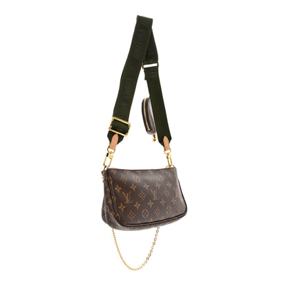 Louis Vuitton Monogram Multi Pochette Accessories Kaki 3 of 12