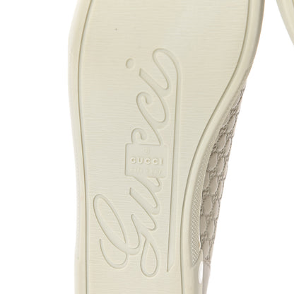 Gucci Microguccissima Womens High Top Sneakers 40 Off White 7 of 7