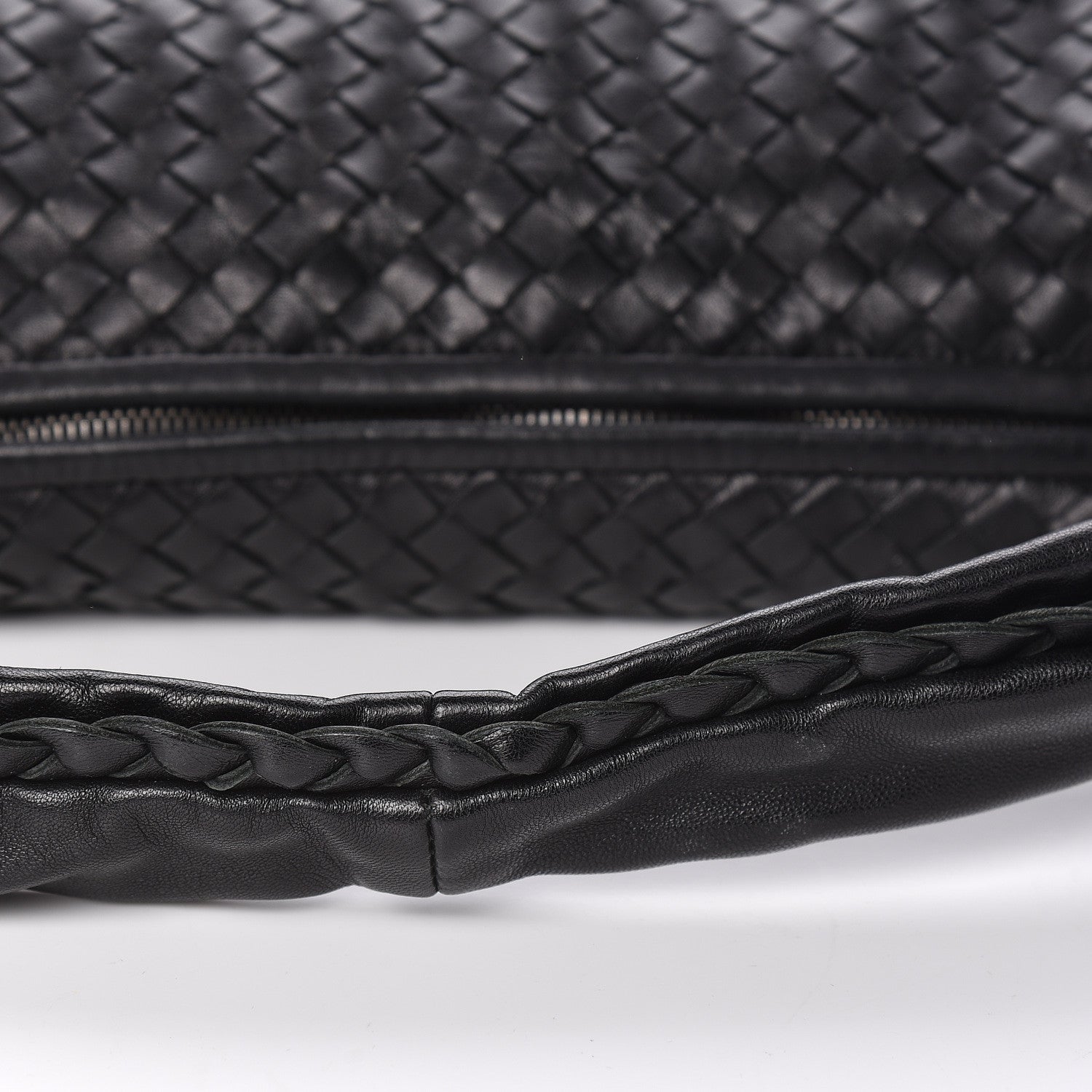 Bottega Veneta Nappa Intrecciato Maxi Veneta Hobo Black 12 of 13