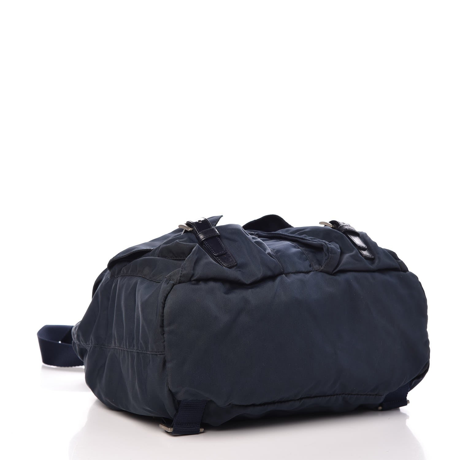 Prada Tessuto Nylon Medium Backpack Blue 4 of 9