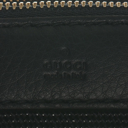 Gucci Calfskin Vintage Web Medium Boston Navy 8 of 8
