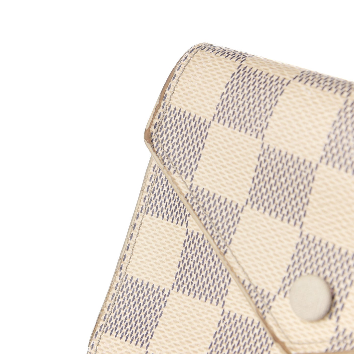 Damier Azur Victorine Wallet Rose Ballerine