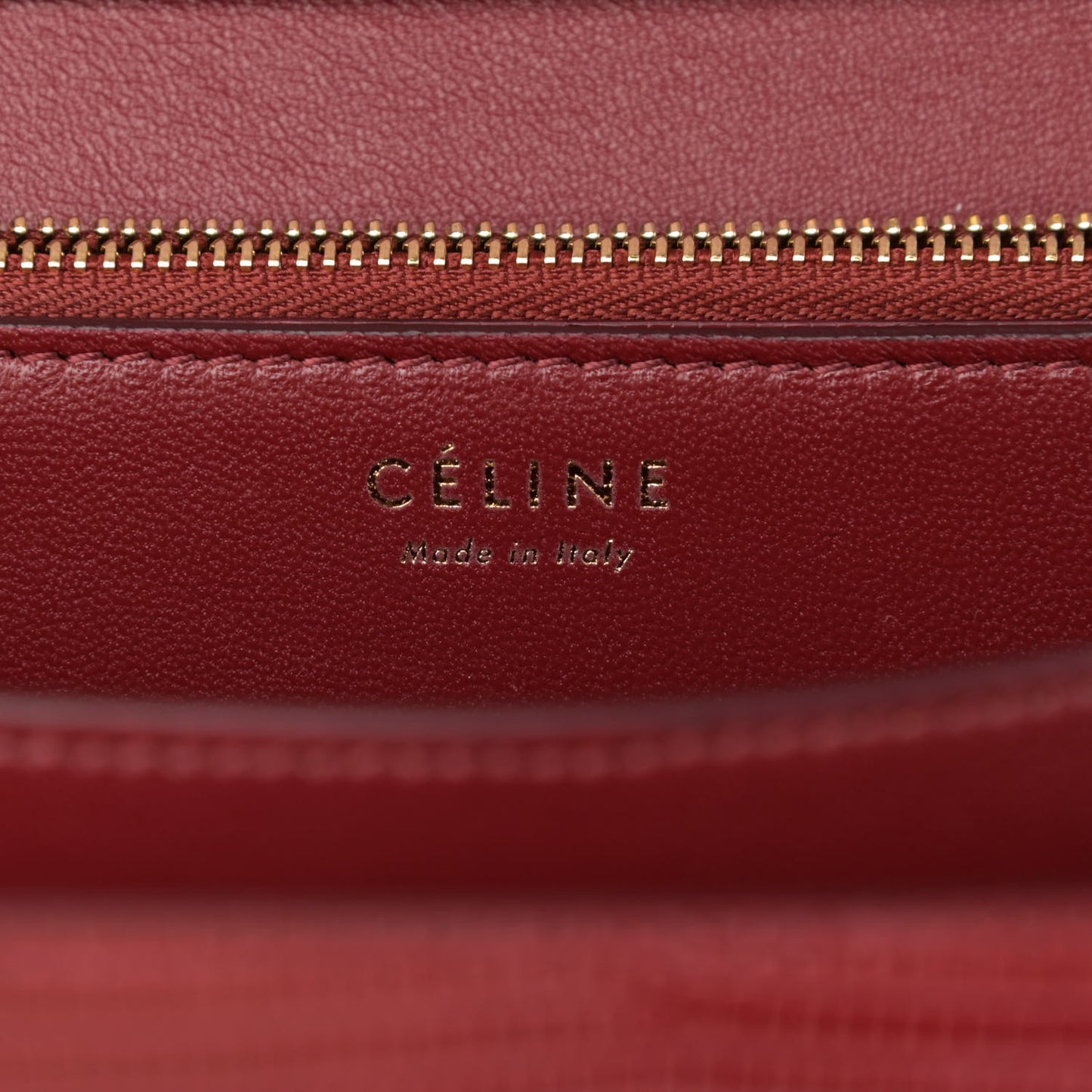 Lizard Medium Classic Box Flap Bag Ruby