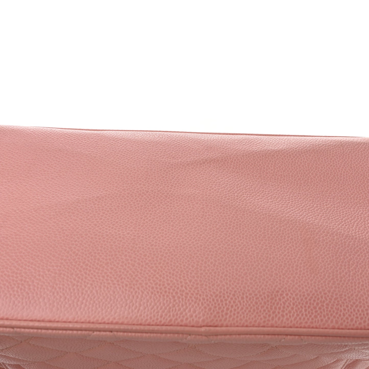Caviar Quilted Medallion Tote Light Pink