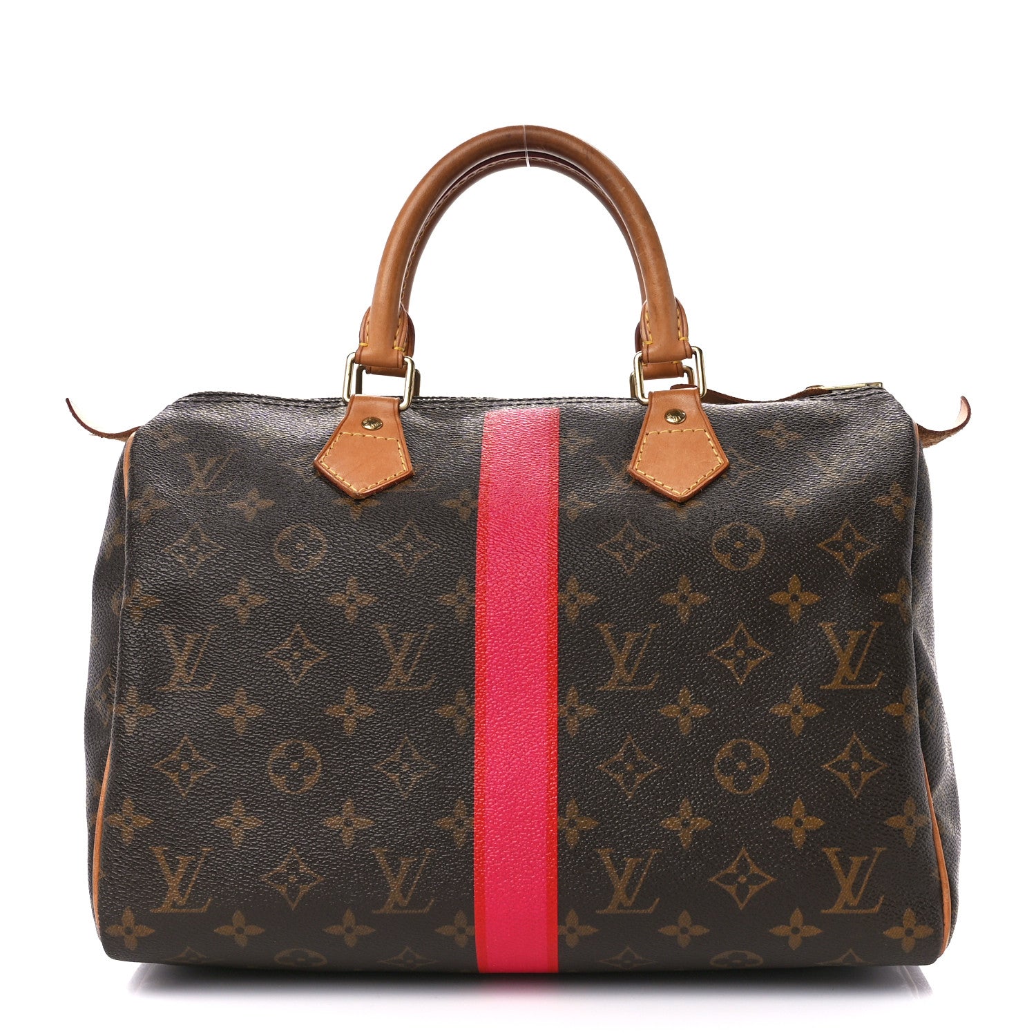 Louis Vuitton Monogram My LV Heritage Speedy 30 Fuchsia Rouge 1 of 17