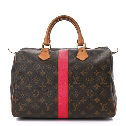 Louis Vuitton Monogram My LV Heritage Speedy 30 Fuchsia Rouge 1 of 17