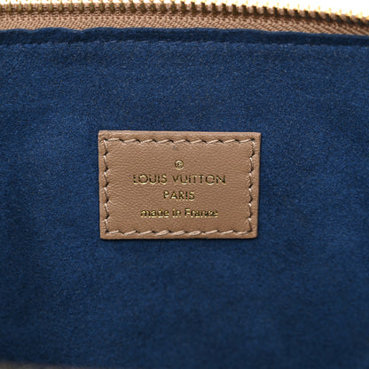 Louis Vuitton Lambskin Embossed Monogram Coussin MM Taupe 7 of 11
