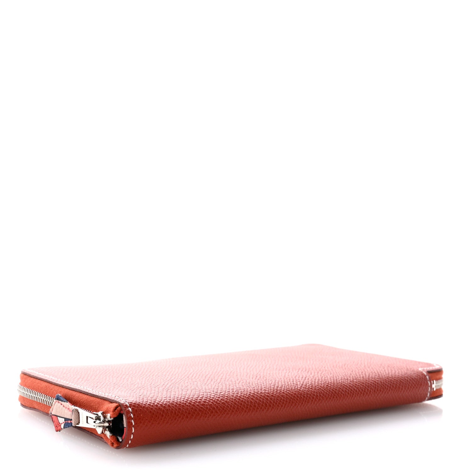 Hermes Epsom Silk'In Wallet Brique 4 of 8