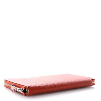 Hermes Epsom Silk'In Wallet Brique 4 of 8