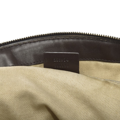 Gucci Monogram Medium Sukey Boston Bag Brown 7 of 16