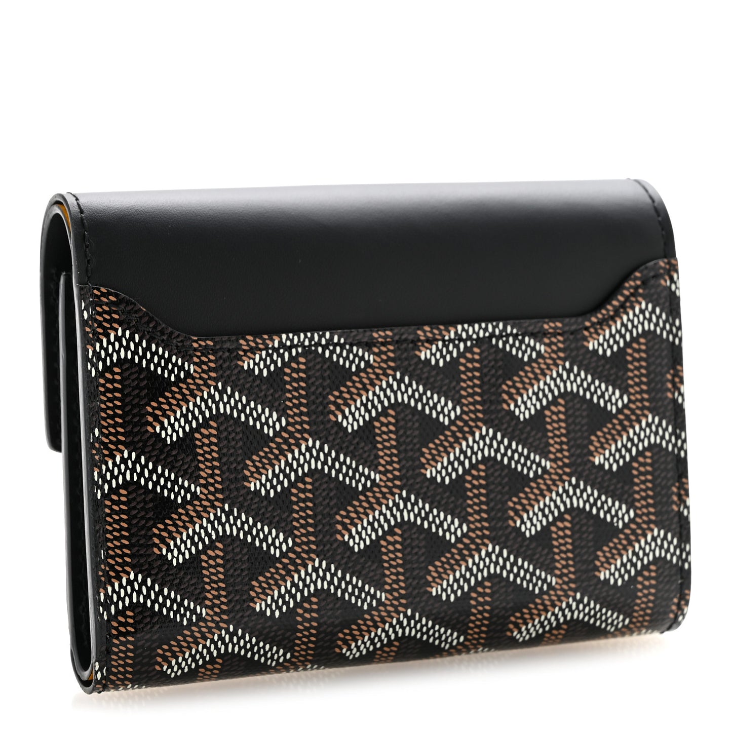 Goyardine Saint-Gabriel Compact Wallet Black