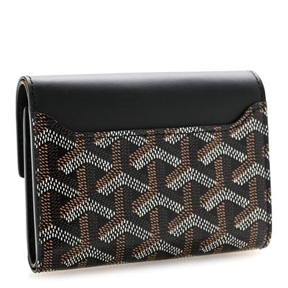Goyard Goyardine Saint-Gabriel Compact Wallet Black 3 of 8