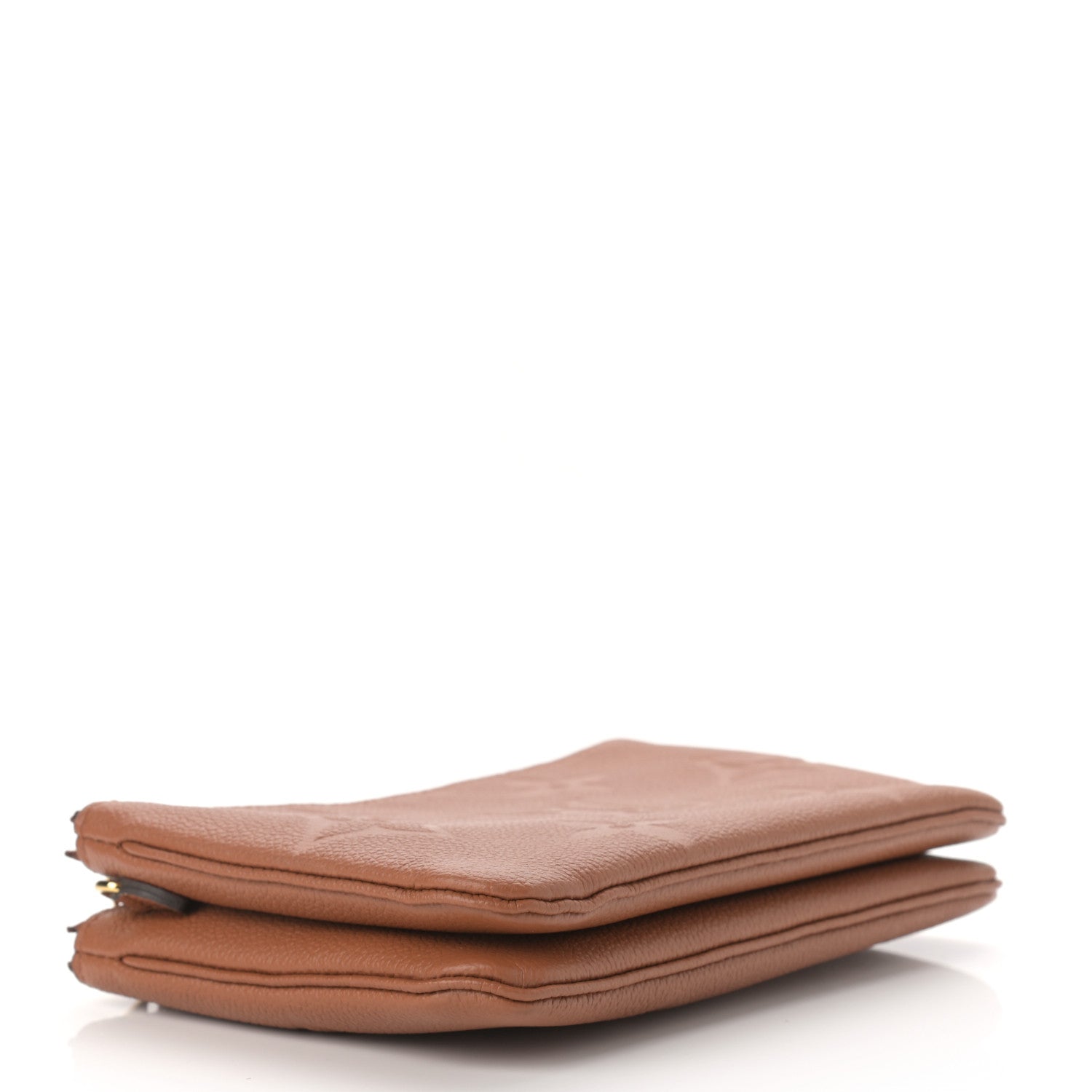 Louis Vuitton Empreinte Monogram Giant Double Zip Pochette Caramel 4 of 11