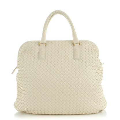 Bottega Veneta Nappa Intrecciato Frame Tote Colonial 1 of 8