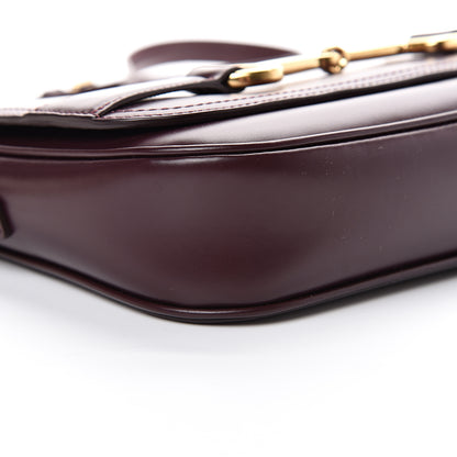 Celine Satinated Calfskin Medium Crecy Bag Burgundy 8 of 10