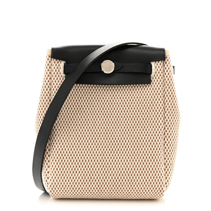 Hermes Toile Herbag TPM Natural Black 1 of 14