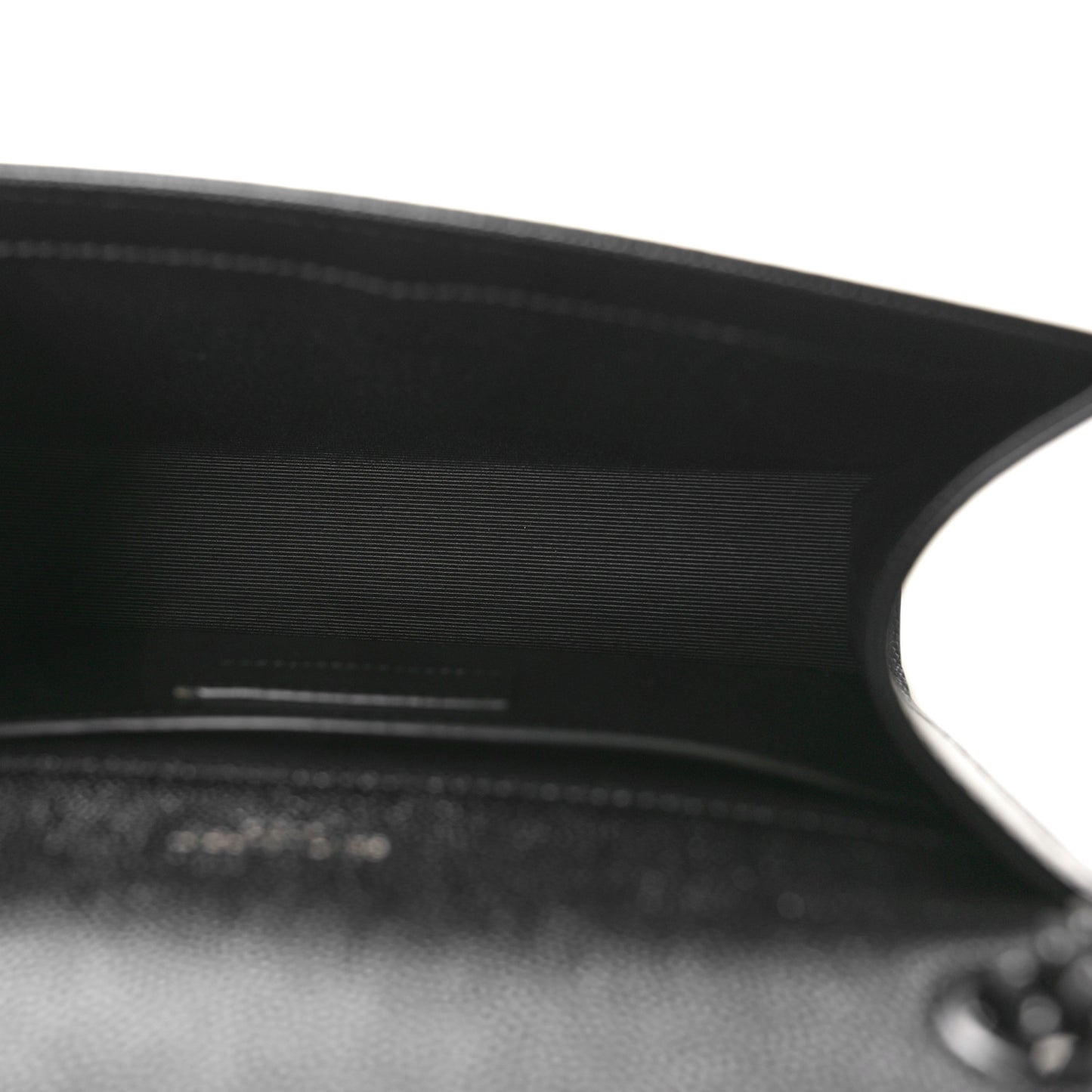 Grain De Poudre Small Monogram Monochrome Kate Satchel Black