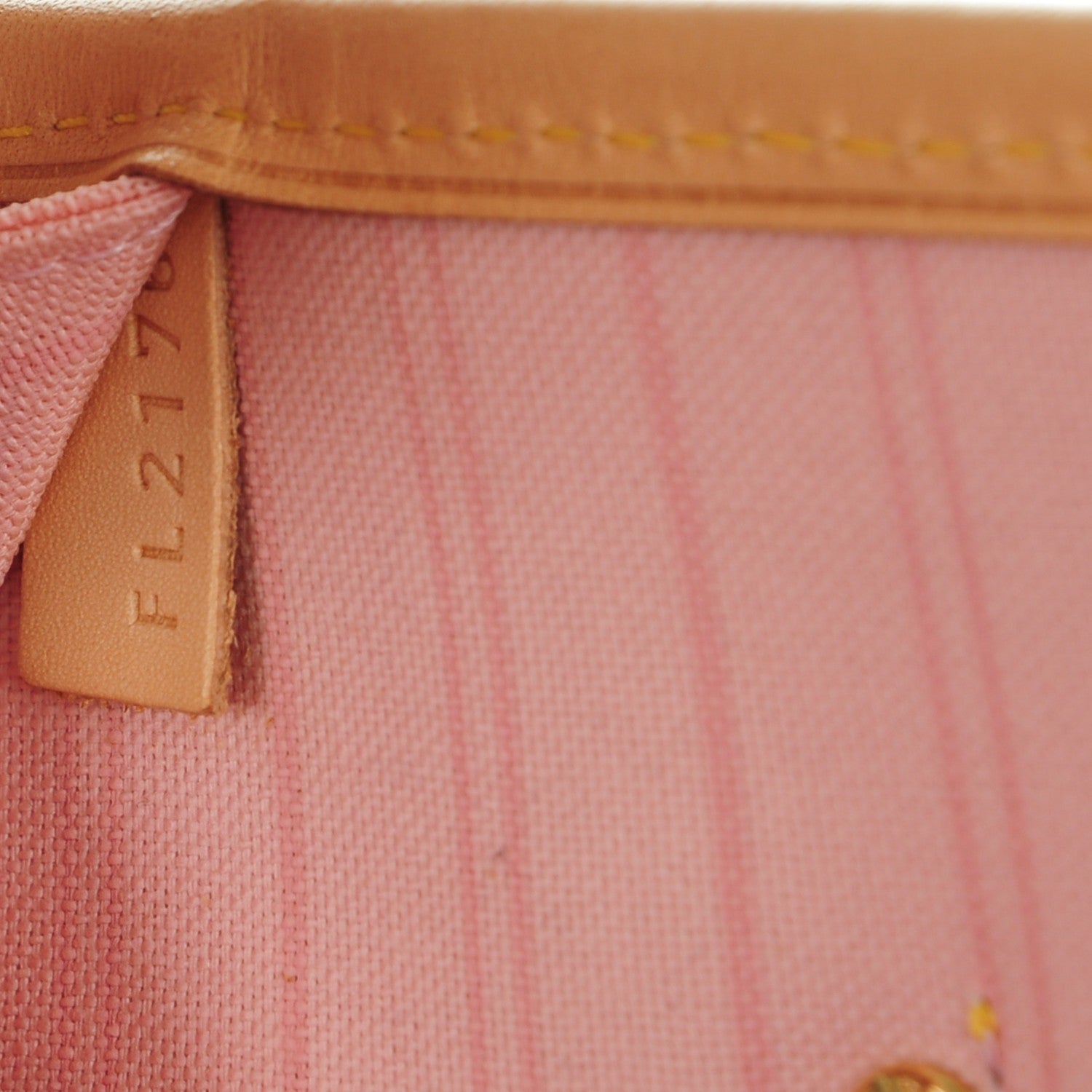 Louis Vuitton Damier Azur Neo Neverfull MM Rose Ballerine 7 of 7
