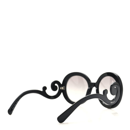Prada Baroque Sunglasses SPR 27N Black 4 of 7
