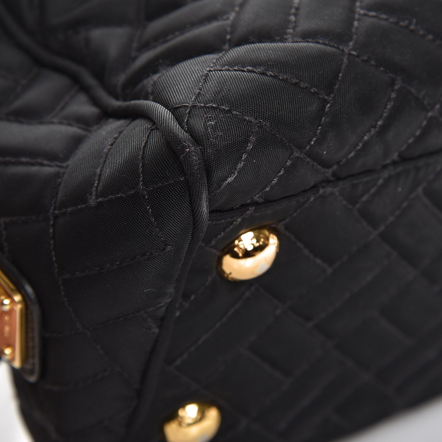 Prada Nylon Tessuto Impuntu Quilted Flap Black 10 of 11