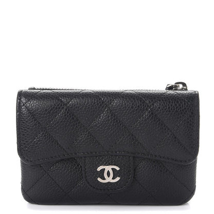 Chanel Caviar Quilted Coin Purse Black 1 of 11