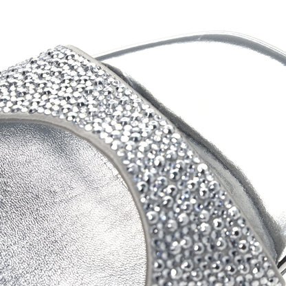 Valentino Garavani Crystal Embellished 90mm Sandals 38 Silver 10 of 16