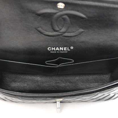 Chanel Patent Quilted Medium Double Flap Black 5 of 13