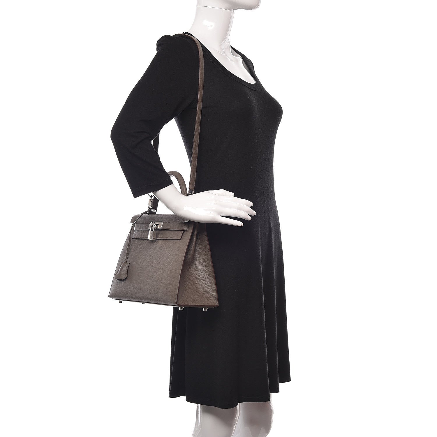 Hermes Epsom Kelly Sellier 28 Etain 2 of 11