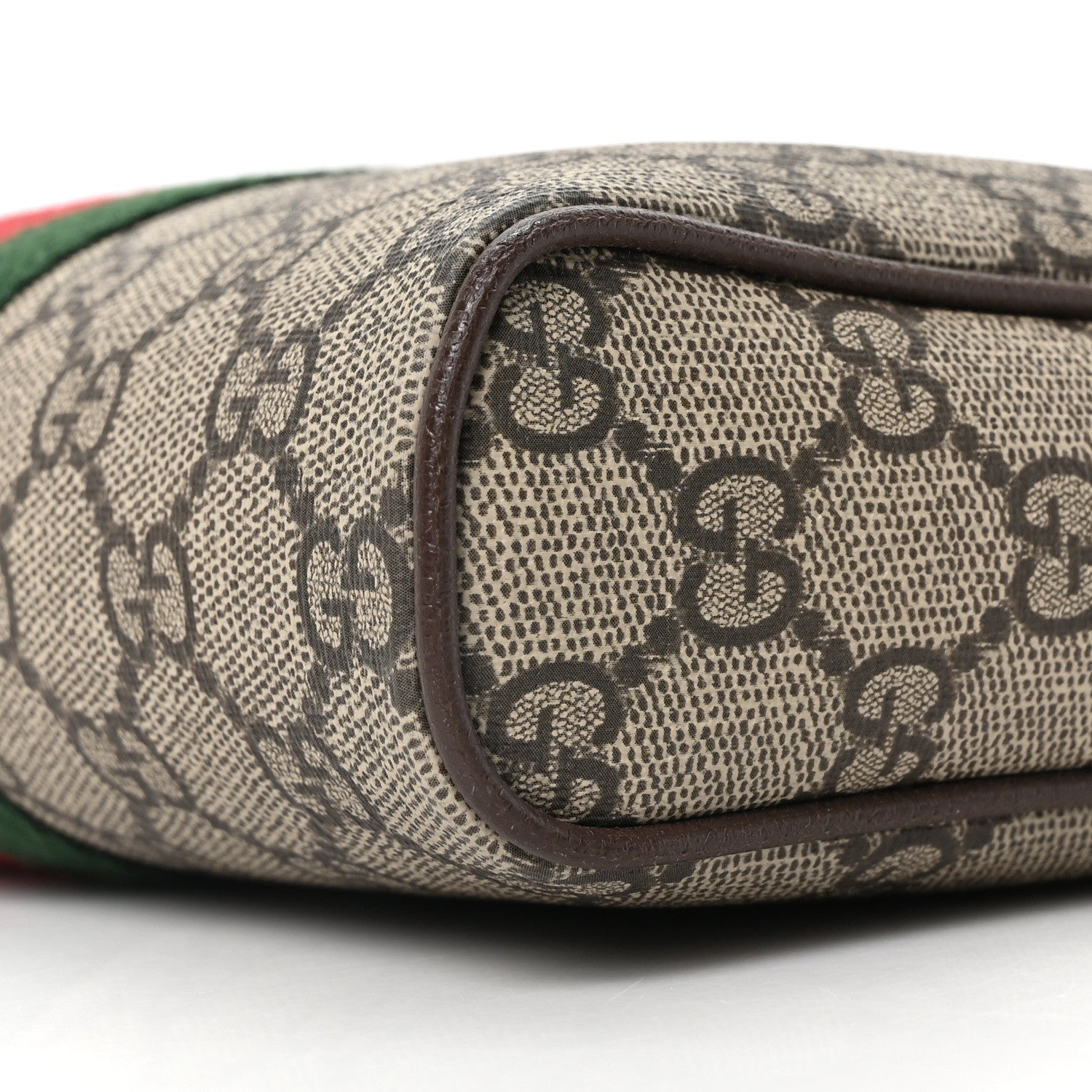 Gucci GG Supreme Monogram Web Small Ophidia Messenger Bag Brown 10 of 10