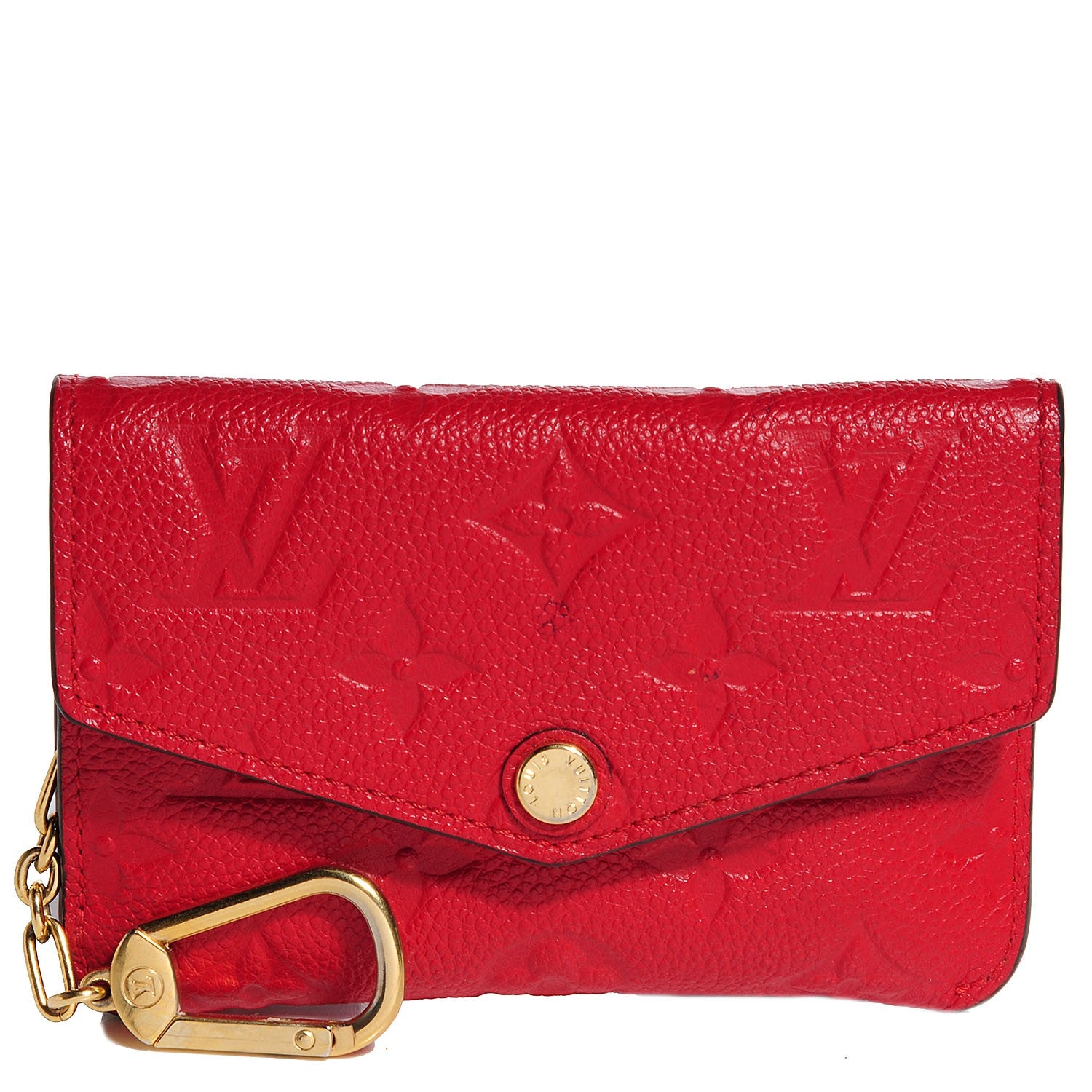 Louis Vuitton Empreinte Key Pouch Cherry 1 of 8
