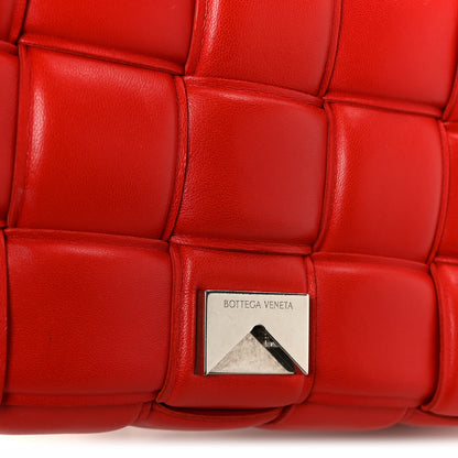 Bottega Veneta Lambskin Maxi Intreccio Padded Chain Cassette Crossbody Bag Nail Polish 5 of 11