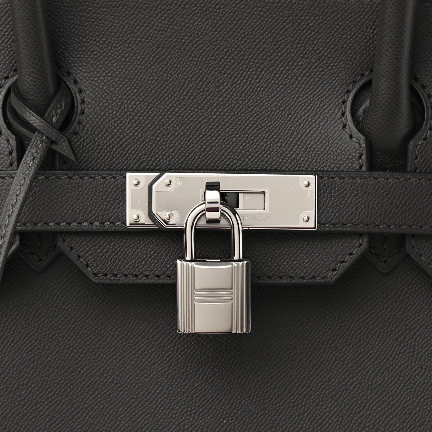 Grained Monsieur Birkin Sellier 30 Graphite
