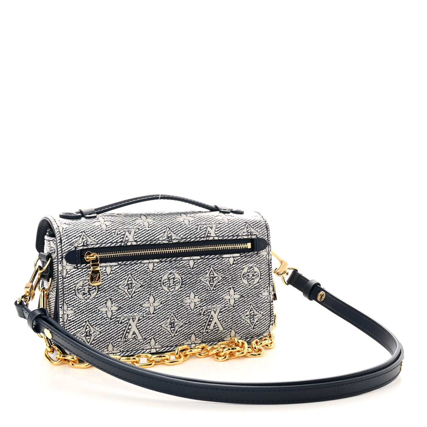 Monoglam Pochette Metis East West Blue