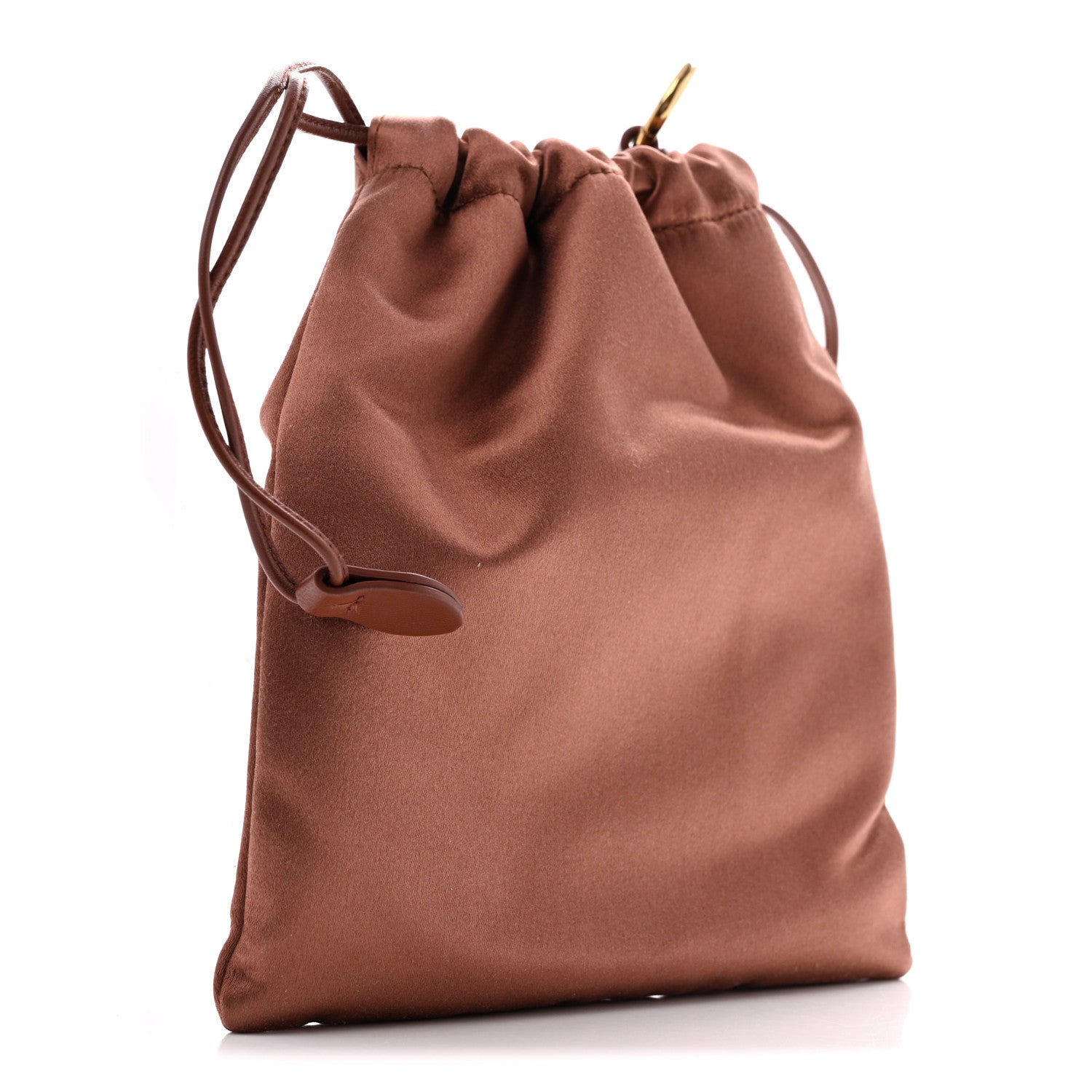 Miu Miu Raso Pouch Cacao 3 of 7