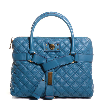 Marc Jacobs Leather Quilted Bruna Tote 1 of 9