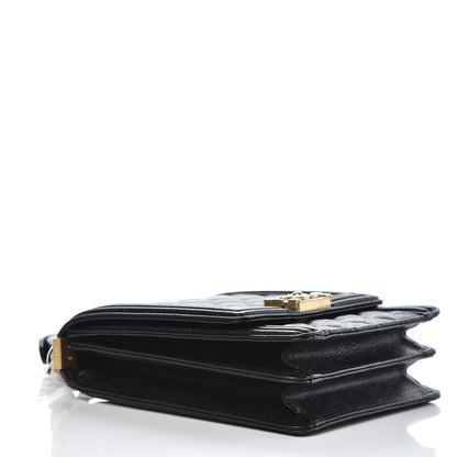 Chanel Caviar Quilted North South Boy Flap Black 4 of 8