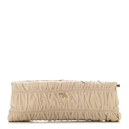 Prada Nappa Gaufre Clutch Cera 1 of 15