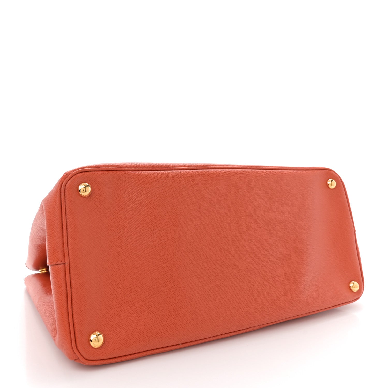 Prada Saffiano Lux Large Tote Papaya 4 of 12