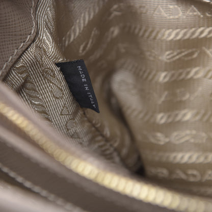 Prada Saffiano Lux Medium Tote Visone 7 of 10