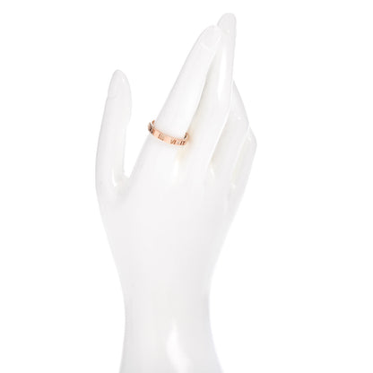 Tiffany 18K Rose Gold Diamond Atlas Pierced Ring 60 9.25 2 of 4