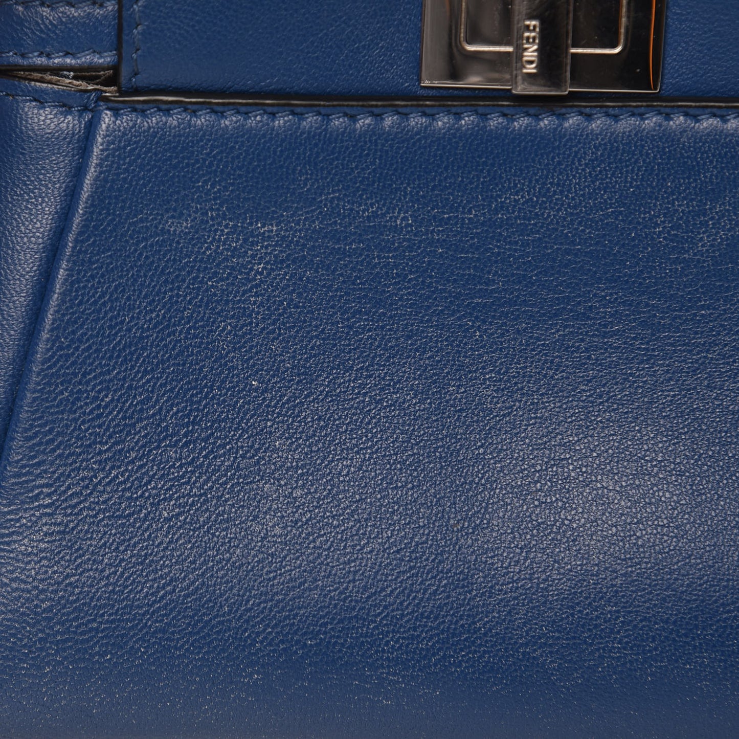 Shiny Nappa Micro Peekaboo Iconic Satchel Iris