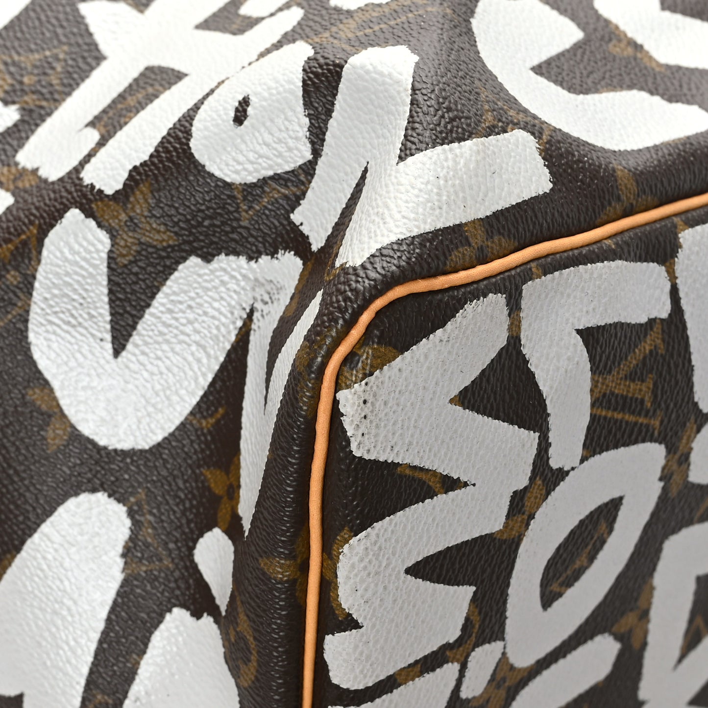 Monogram Graffiti Keepall 50 Silver